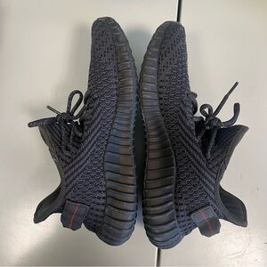 Yeezy Adidas Men's Black Sneakers size 7 Women’s size 9